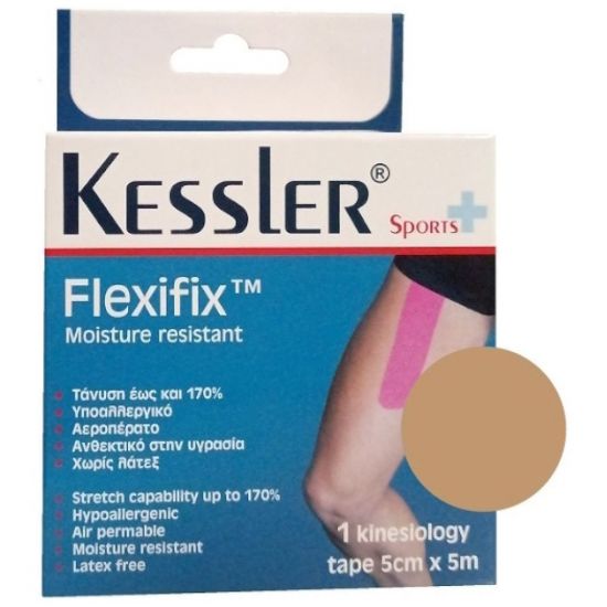 Kessler Flexifix Kinesiology Tape Skin 5cm X 5m, 1τεμ