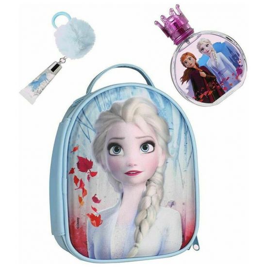 Disney Παιδικό Σετ Eau de Toilette Frozen II, 100ml με Lip Gloss, 6ml & Backpack Elsa