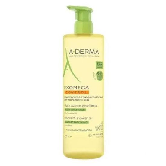 A-Derma Exomega Control Shower Oil, 750ml