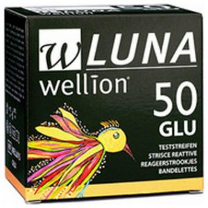 Wellion Luna Duo Glucose, 50 Strips