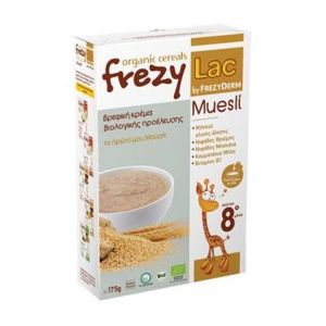 Frezyderm Frezylac Organic Cereals Muesli, 175gr