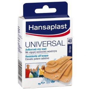Hansaplast Universal, Αυτοκόλλητα Επιθέματα, 40τμχ
