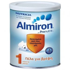 Nutricia Almiron 1, Γάλα Πρώτης Βρεφικής Ηλικίας 0-6 Μηνών 400gr