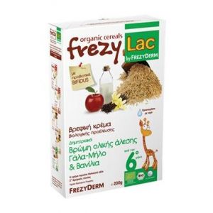 Frezyderm Frezylac Bio Cereal ΒΡΩΜΗ-ΓΑΛ-ΜΗΛ-ΒΑΝ 200gr