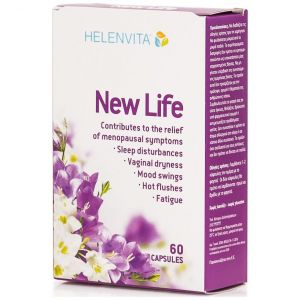Helenvita New Life Συμπλήρωμα Διατροφής για την Εμμηνόπαυση 60Κάψουλες
