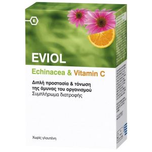 Eviol Echinacea & Vitamin C, 60 caps