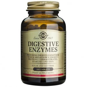 Solgar Digestive Enzymes Πεπτικά Ένζυμα, 100tabs