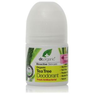 Dr. Organic Tea Tree Deodorant Roll-On, 50ml