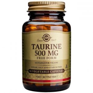 Solgar Taurine Ταυρίνη 500mg, 50caps