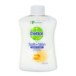 Dettol Soft On Skin Antibacterial Honey, Ανταλλακτικό, 250ml