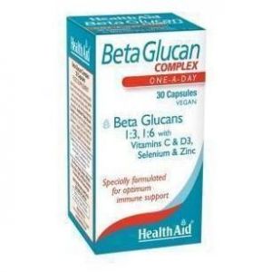 Health Aid BetaGlucan COMPLEX, 30 vcaps