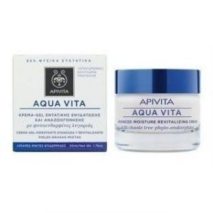 Apivita Aqua Vita Cream Λιπαρές - Μικτές Επιδερμίδες, 50ml