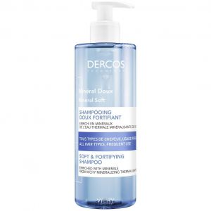 Vichy Dercos Mineral Soft Shampoo Σαμπουάν για Καθημερινή Χρήση, 400ml