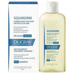 Ducray Squanorm Anti-dandruff Treatment Shampoo Oily Dandruff, 200ml
