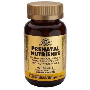 Solgar Prenatal Nutrients, 60tabs