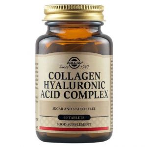 Solgar Collagen Hyaluronic Acid Complex 120mg, 30tabs