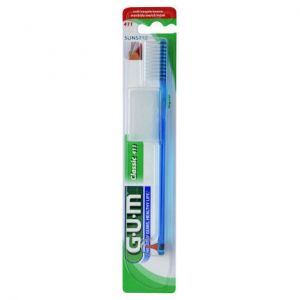 Gum 411 Classic Soft Toothbrush Οδοντόβουρτσα Μαλακή, 1τεμ.