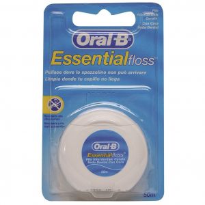 ORAL-B Essential Floss Κηρωμένο Οδοντικό Νήμα Χωρίς Γεύση, 50m