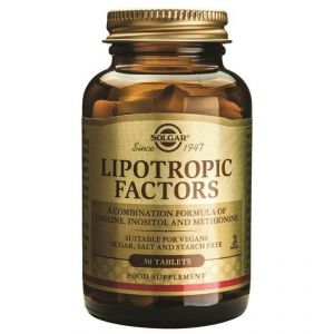 Solgar Lipotropic Factors, 50tabs