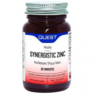 Quest Synergistic Zinc 15mg with copper, 30tabs