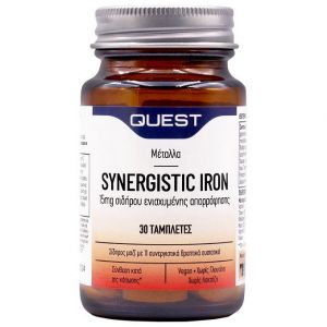 Quest Synergistic Iron 15mg, 30tabs