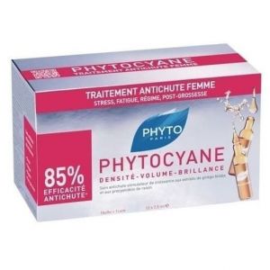 Phyto PHYTOCYANE AMPOULES Κουτί 12 αμπούλες X 7,5 ml