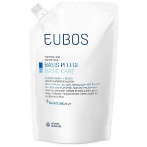 Eubos Liquid Washing Emulsion Blue Refill, 400ml