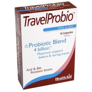 Health Aid Travel Probio, 15caps