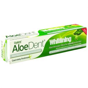 Optima Aloe Dent Whitening Toothpaste, 100ml & Δώρο Οδοντόβουρτσα