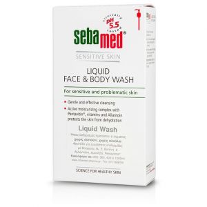 SEBAMED Liquid Face & Body Καθαριστικό προσώπου & σώματος για την ευαίσθητη επιδερμίδα, 300ml