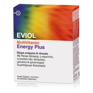 Eviol MultiVitamin Energy Plus, 30 caps
