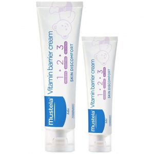 Mustela Promo Vitamin Barrier Cream Change 1-2-3, Κρέμα Αλλαγής Πάνας 100ml & ΔΩΡΟ 50ml