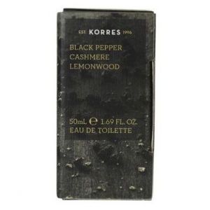 Korres Eau De Toilette Black Pepper, Cashmere & Lemonwood, 50ml