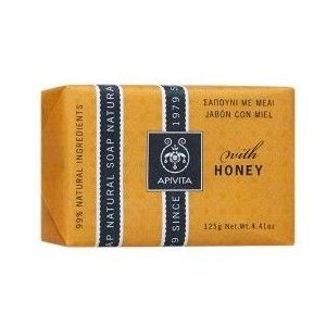 Apivita Natural Soap Σαπούνι με Μέλι για τις ξηρές επιδερμίδες 125gr