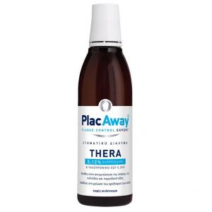 PlacAway Thera Plus Στοματικό Διάλυμα Χλωρεξιδίνη 0.12%, 250ml
