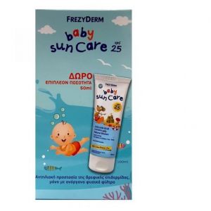Frezyderm Promo Baby Sun Care SPF25 Παιδικό Αντηλιακό για Πρόσωπο/Σώμα, 100ml & 50ml ΔΩΡΟ