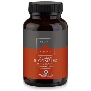 Terranova Vitamin B-Complex with Vitamin C, 100 caps