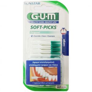 Gum Soft Picks Large Fluoride, 40τμχ