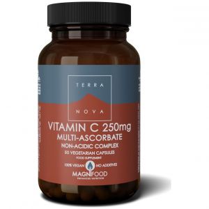 Terranova Vitamin C 250mg Complex, 50 caps