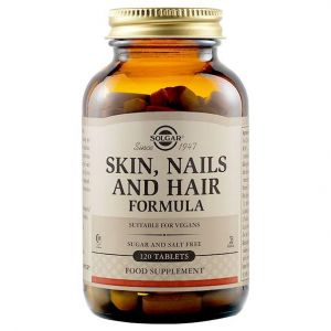 Solgar Skin, Nails & Hair Formula, 120tabs