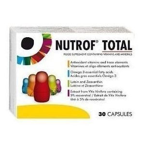 Thea Nutrof Total Συμπλήρωμα Διατροφής για την Καλή Λειτουργία της Όρασης, 30 caps