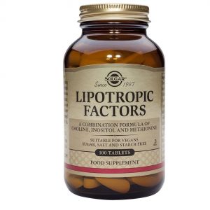 Solgar Lipotropic Factors, 100tabs