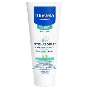 Mustela Stelatopia Emollient Cream Μαλακτική Κρέμα Σώματος για Βρεφική-Παιδική Ατοπική Δερματίτιδα 200ml
