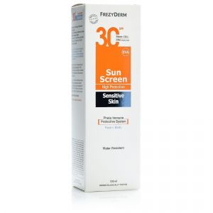 Frezyderm Sun Screen Sensitive Face & Body SPF30, Ιδανικό για Ευαίσθητα Δέρματα & για Εγκυμοσύνη, 150ml