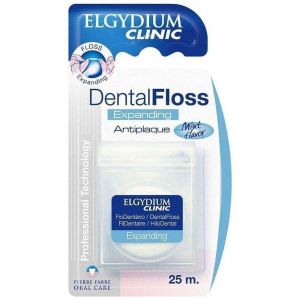 Elgydium Dental Floss Expanding Antiplaque Οδοντικό Νήμα 25m, 1τμχ