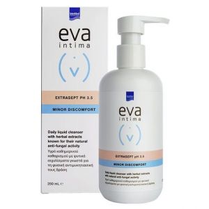 Intermed Eva Intima Extrasept pH 3.5 Minor Discomfort Υγρό Καθημερινού Καθαρισμού Ευαίσθητης Περιοχής, 250ml