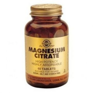 Solgar Magnesium Citrate 200mg, 60 tablets