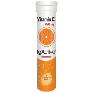 IgActive Vitamin C 1000mg Πορτοκάλι, 20eff.tabs
