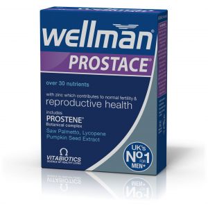 Vitabiotics Wellman Prostace Συμπλήρωμα Διατροφής για την Καλή Υγεία του Προστάτη, 60tabs