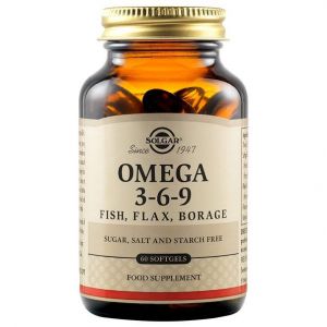 Solgar Omega 3-6-9, 60softgels